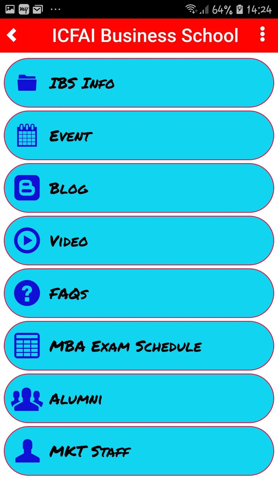 ICFAI Business School | Indus Appstore | Screenshot