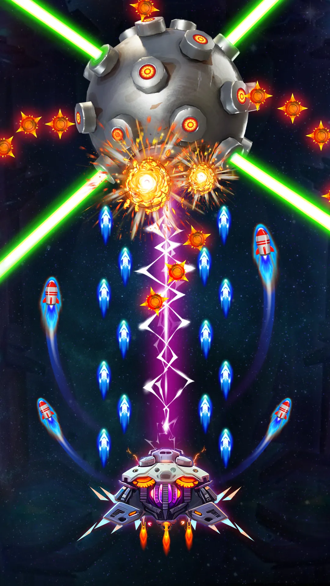 Sky Attack Space Shooter War | Indus Appstore | Screenshot