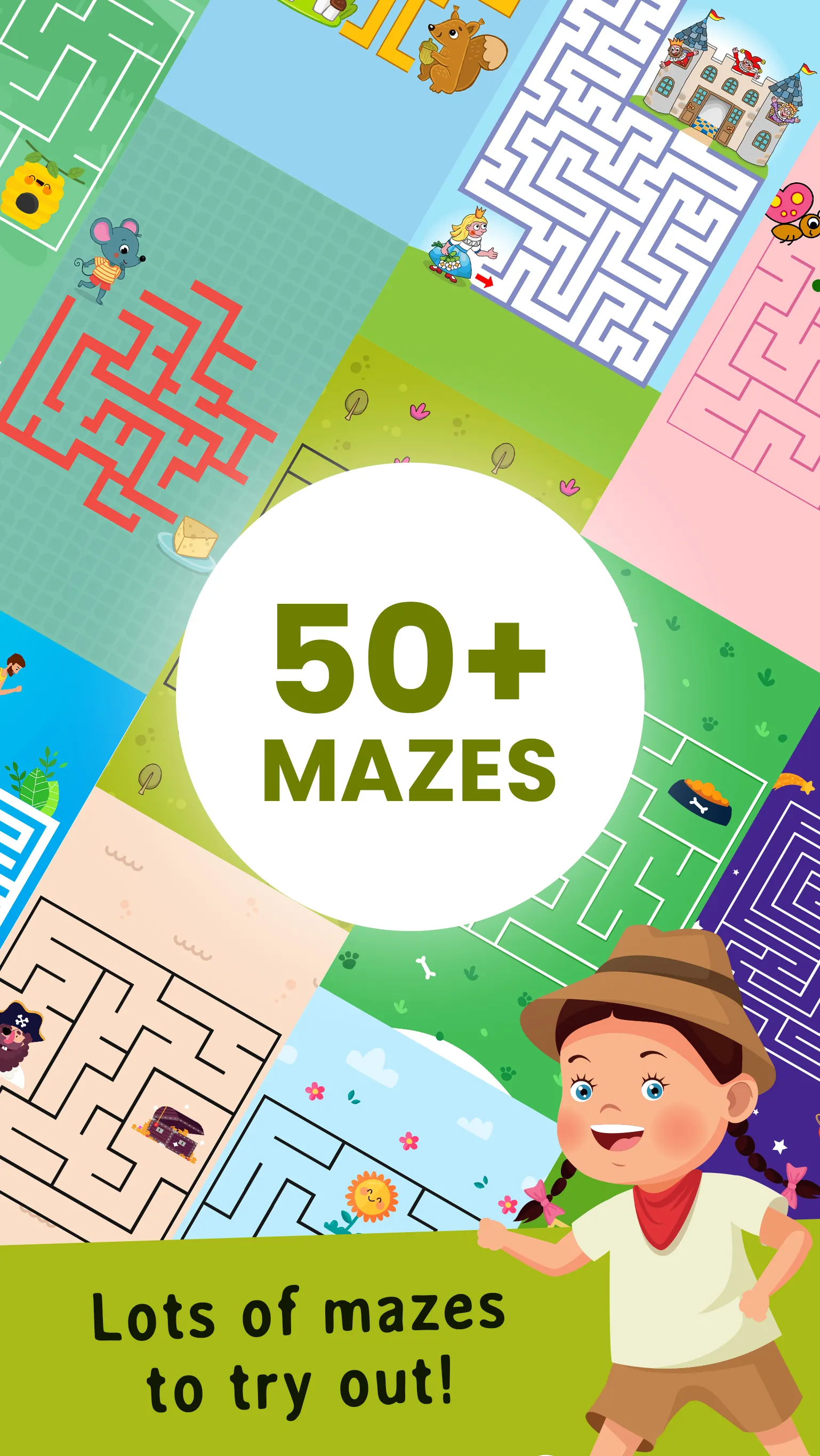 Kids Educational Mazes Puzzle | Indus Appstore | Screenshot