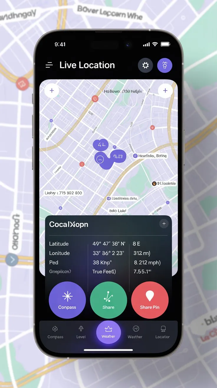 Digital Compass for Android | Indus Appstore | Screenshot