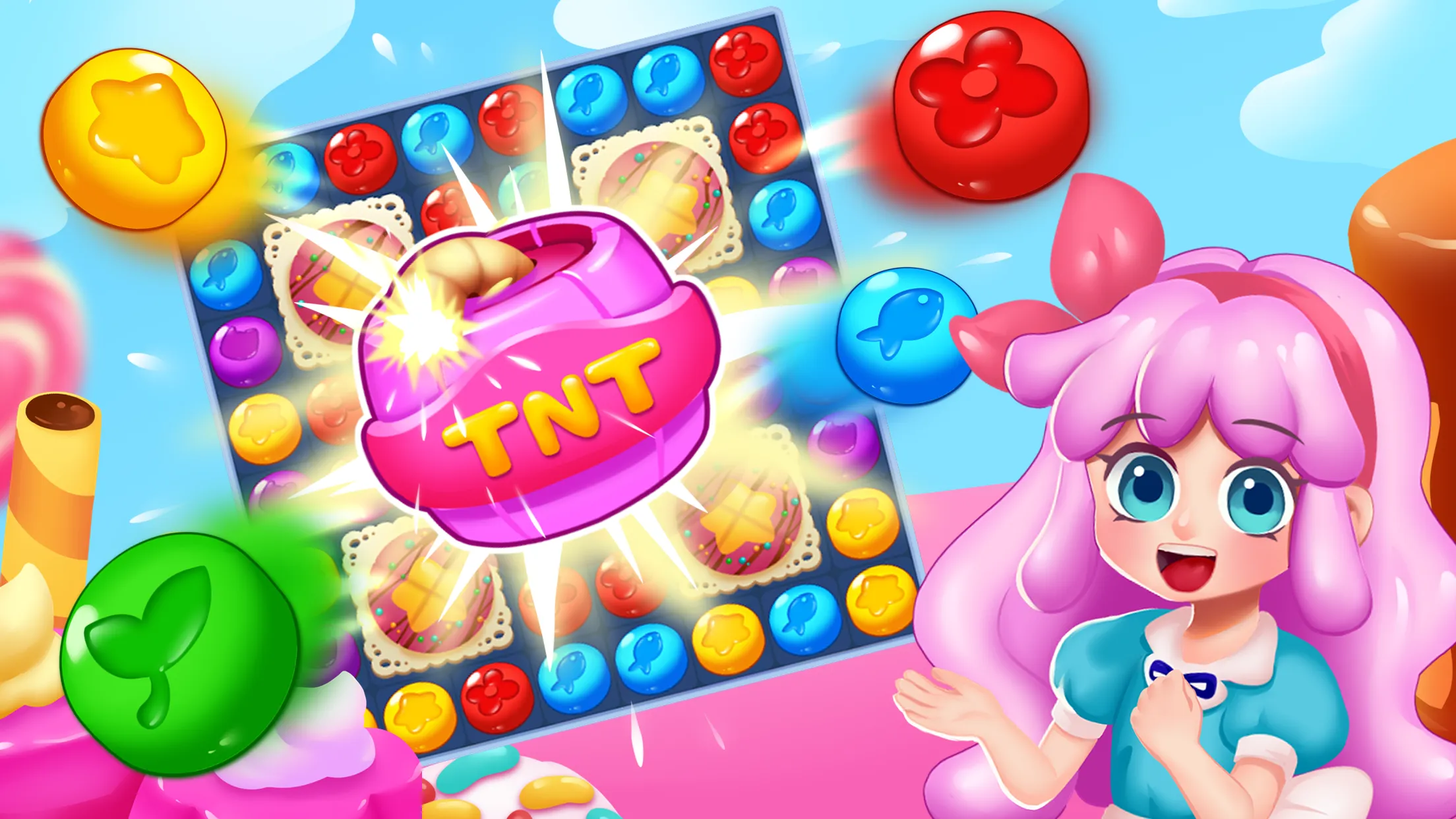 Candy Sweet Legends-Smash Day | Indus Appstore | Screenshot