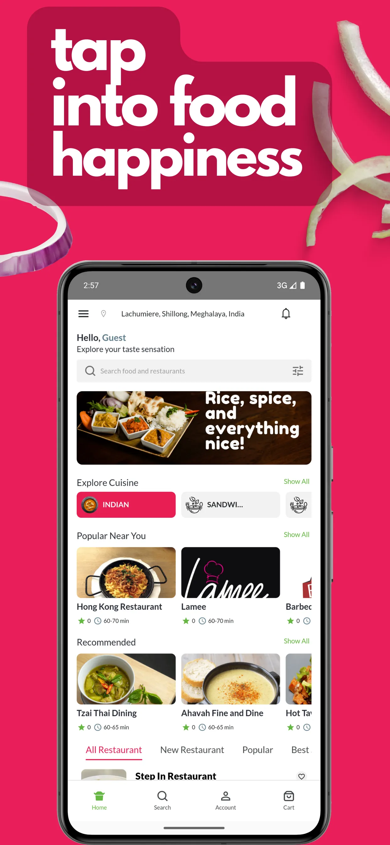 Netfoodish: Food Delivery | Indus Appstore | Screenshot
