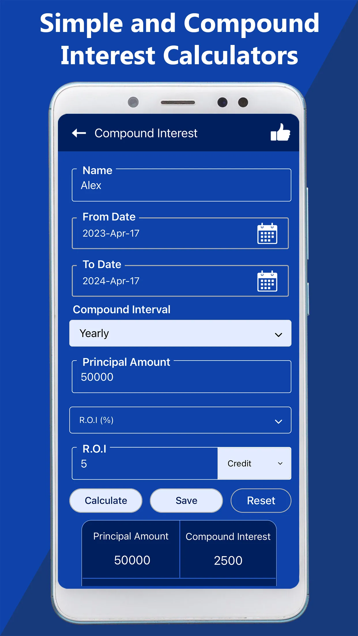 Village Financial Calculator | Indus Appstore | Screenshot