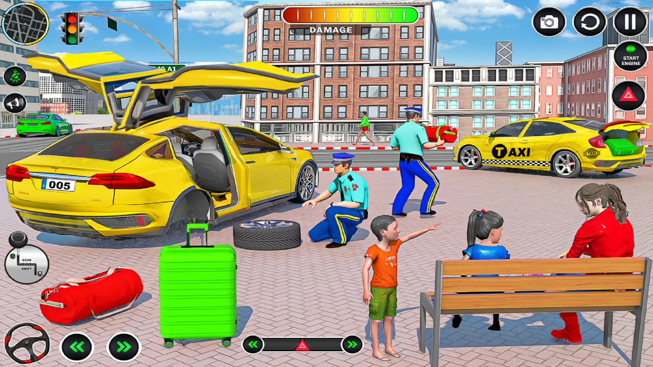 Cab Simulator Passenger Game | Indus Appstore | Screenshot