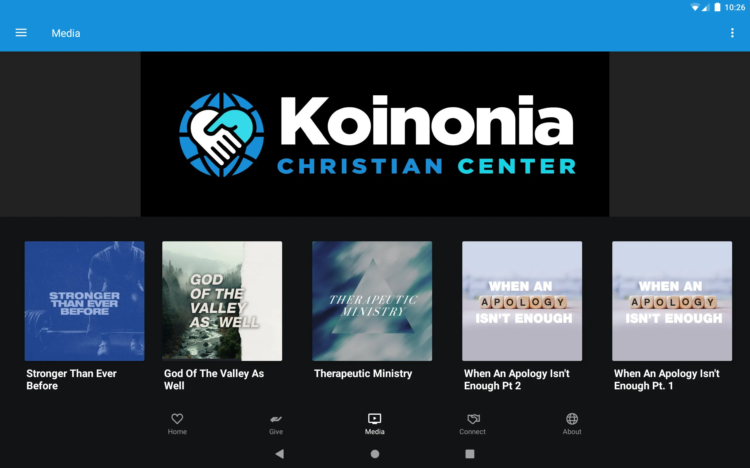 Koinonia Christian Center | Indus Appstore | Screenshot