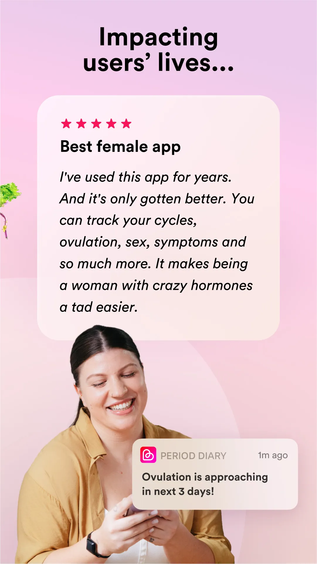 Period Diary Ovulation Tracker | Indus Appstore | Screenshot