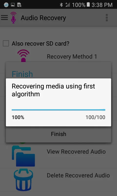 Audio Recovery | Indus Appstore | Screenshot