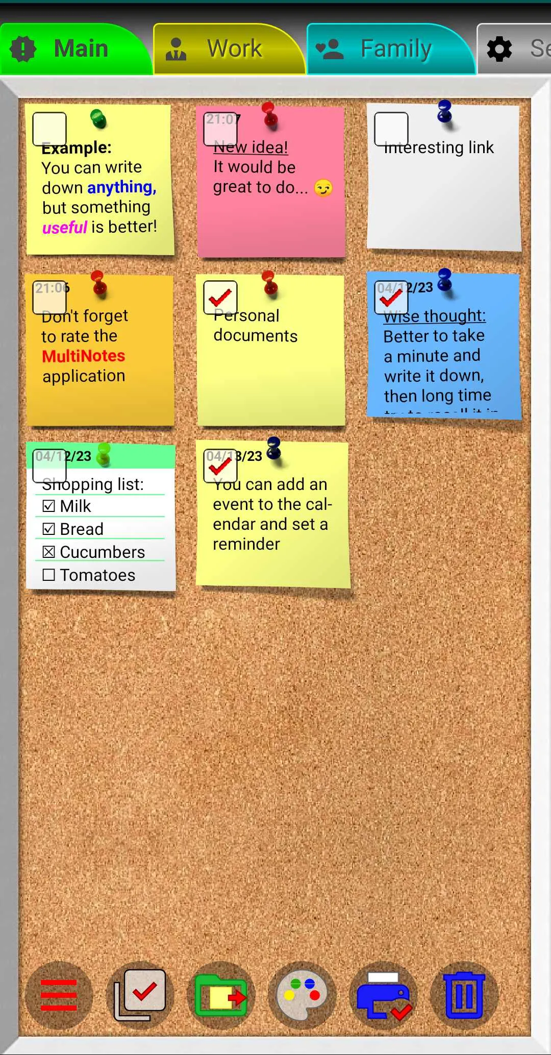 MultiNotes - Reminder Notes | Indus Appstore | Screenshot