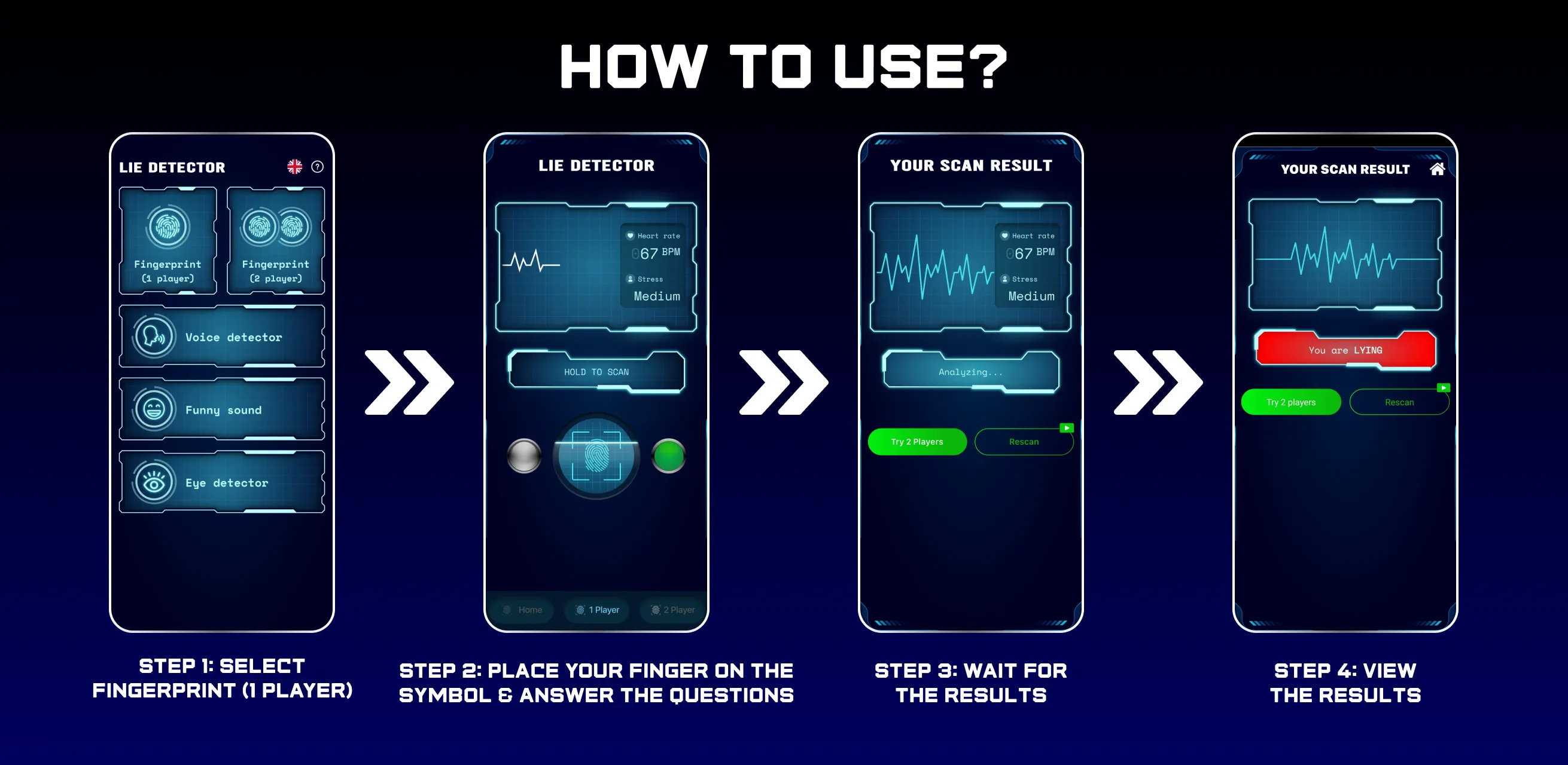 Lie Detector: Truth Test Prank | Indus Appstore | Screenshot