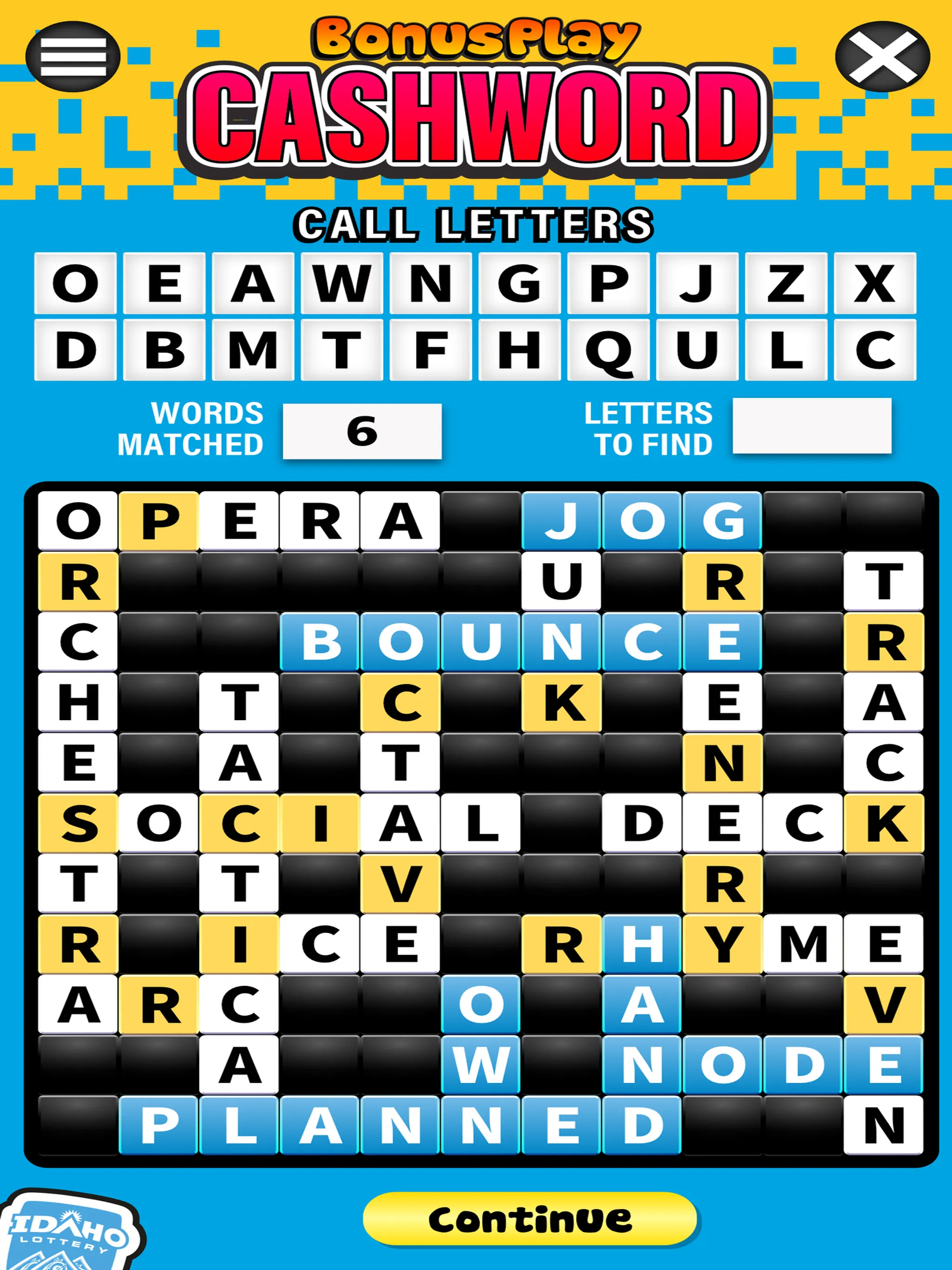 Cashword by Idaho Lottery | Indus Appstore | Screenshot