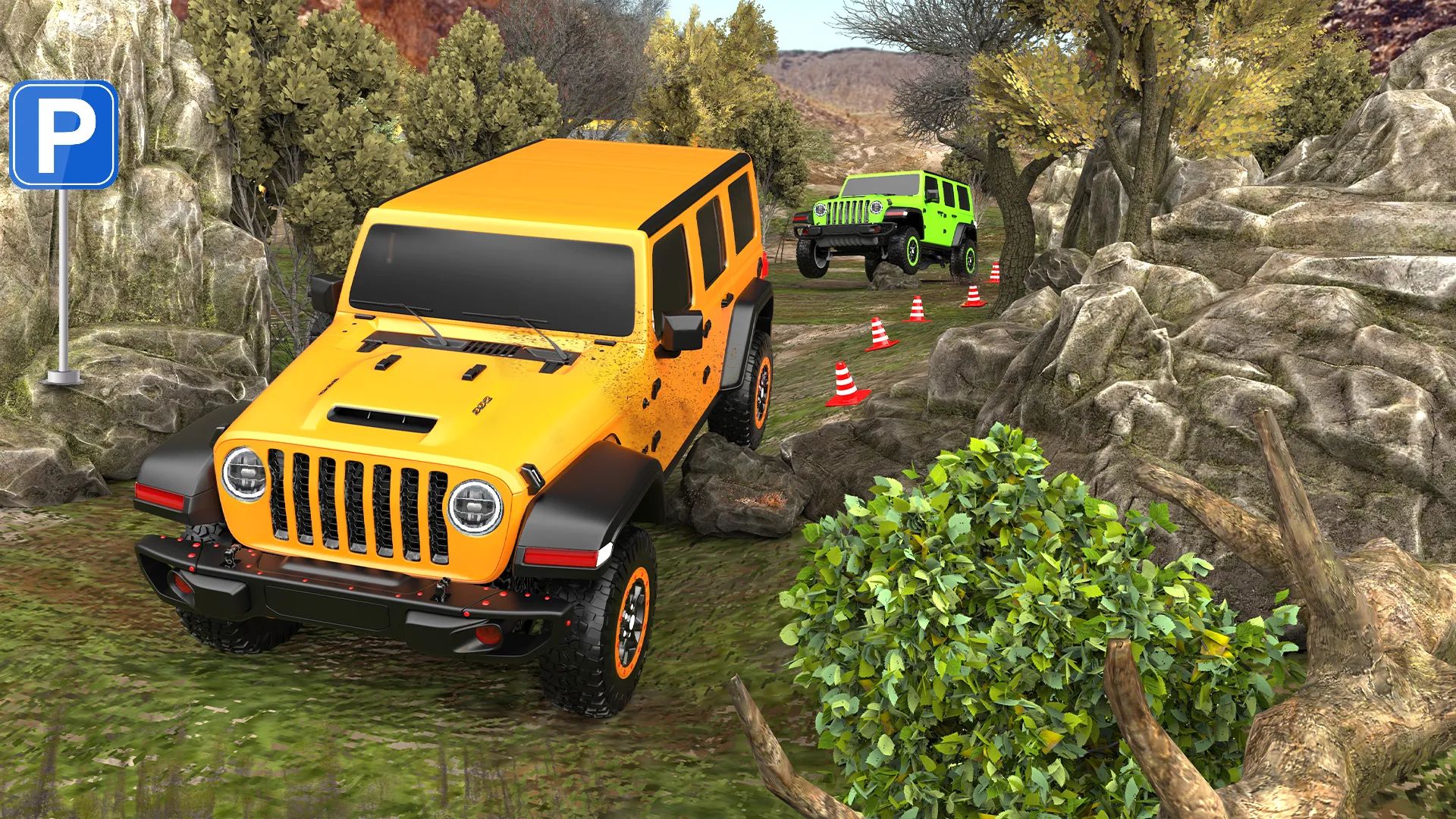 Offroad Jeep gadi wala game | Indus Appstore | Screenshot