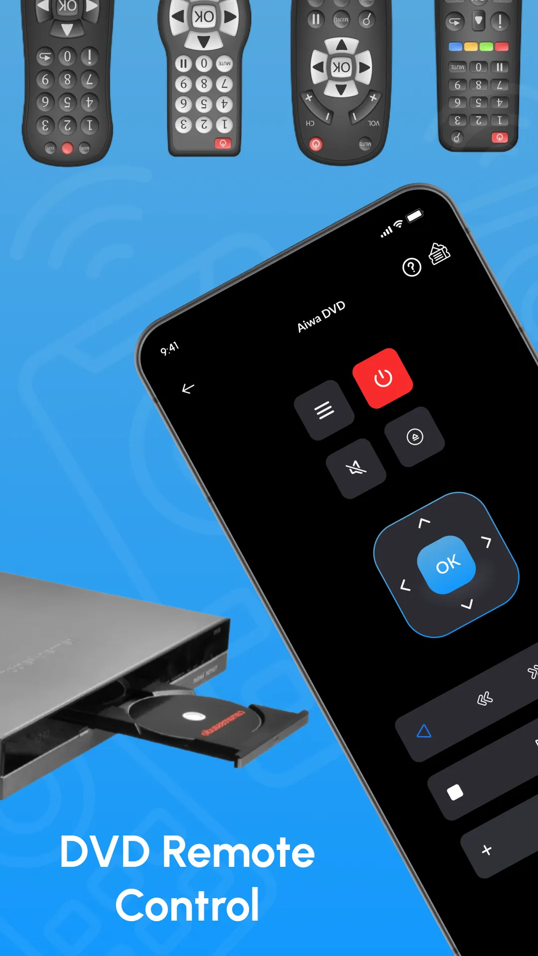 DVD Remote Control For All DVD | Indus Appstore | Screenshot