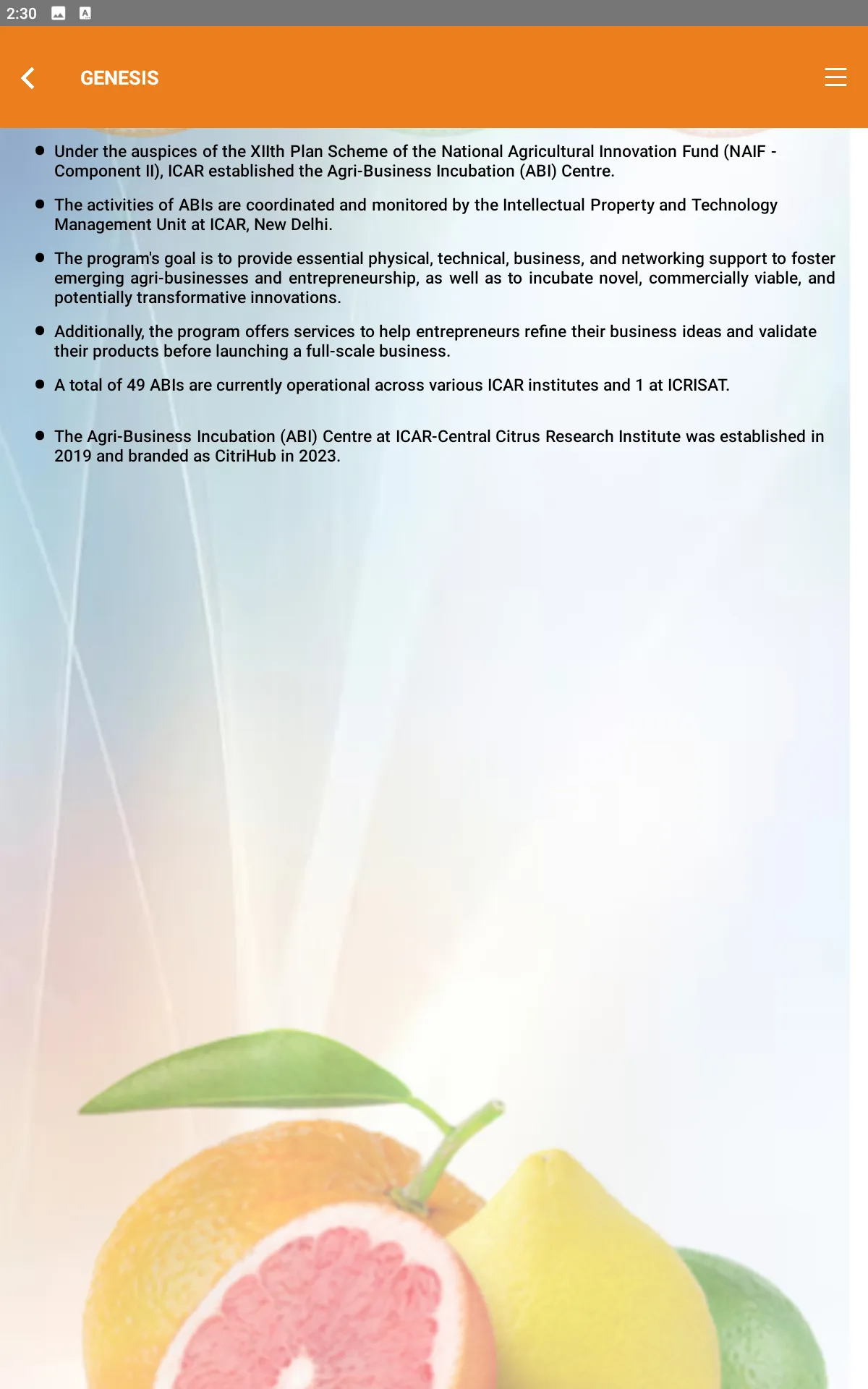 Citri Hub | Indus Appstore | Screenshot