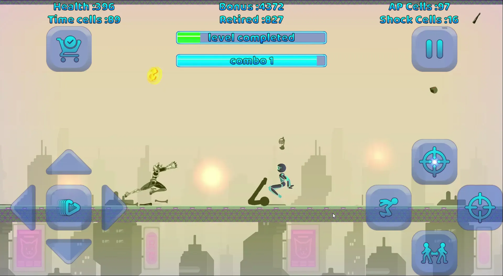 Cyber Stickman Hunter | Indus Appstore | Screenshot