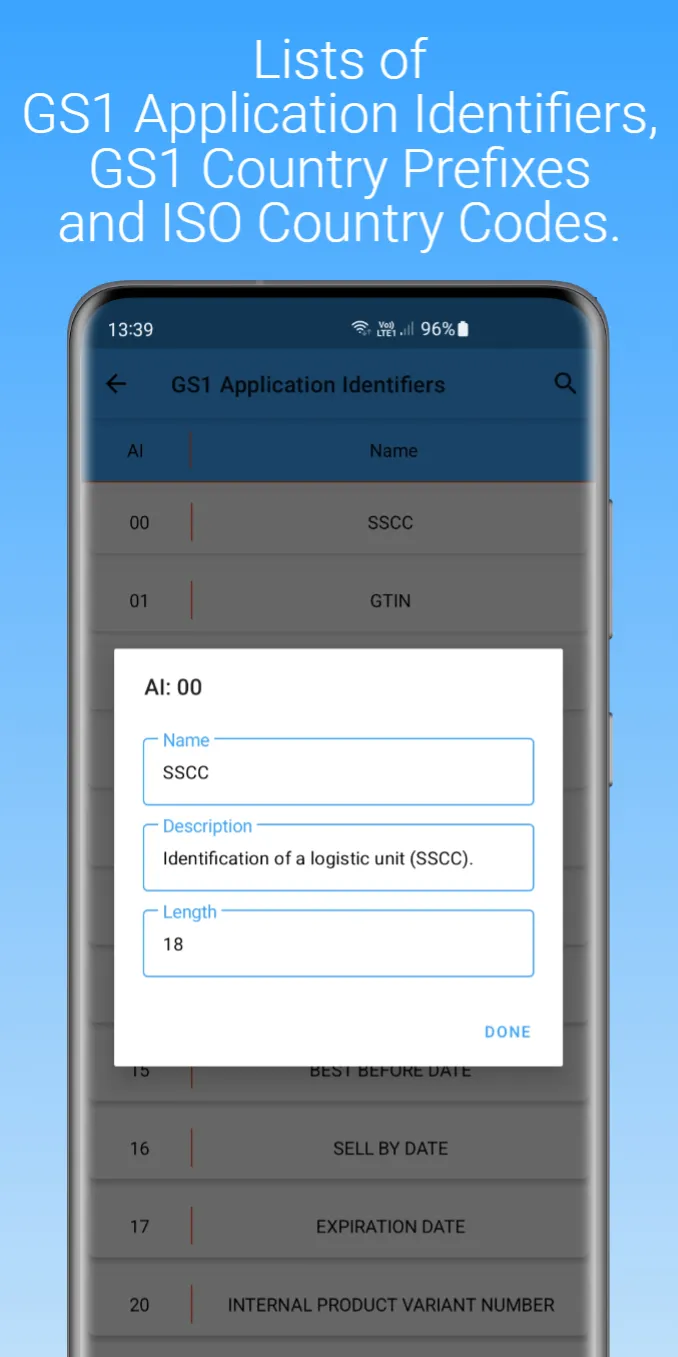 GS1 Barcode Scanner | Indus Appstore | Screenshot