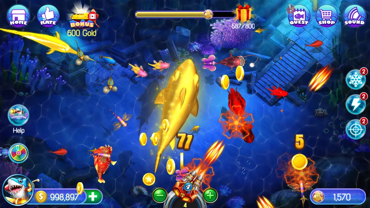 Fish Hunter - Shooting Fish | Indus Appstore | Screenshot