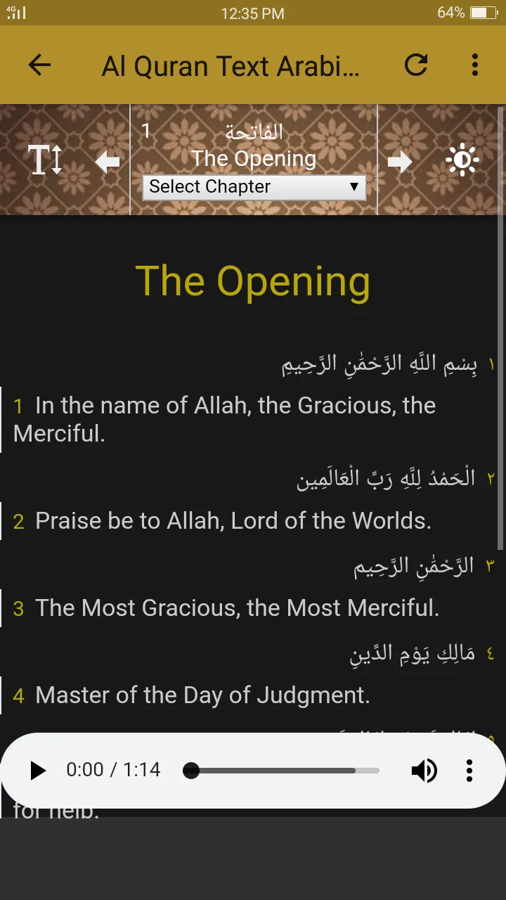 Quran Arabic English Translati | Indus Appstore | Screenshot