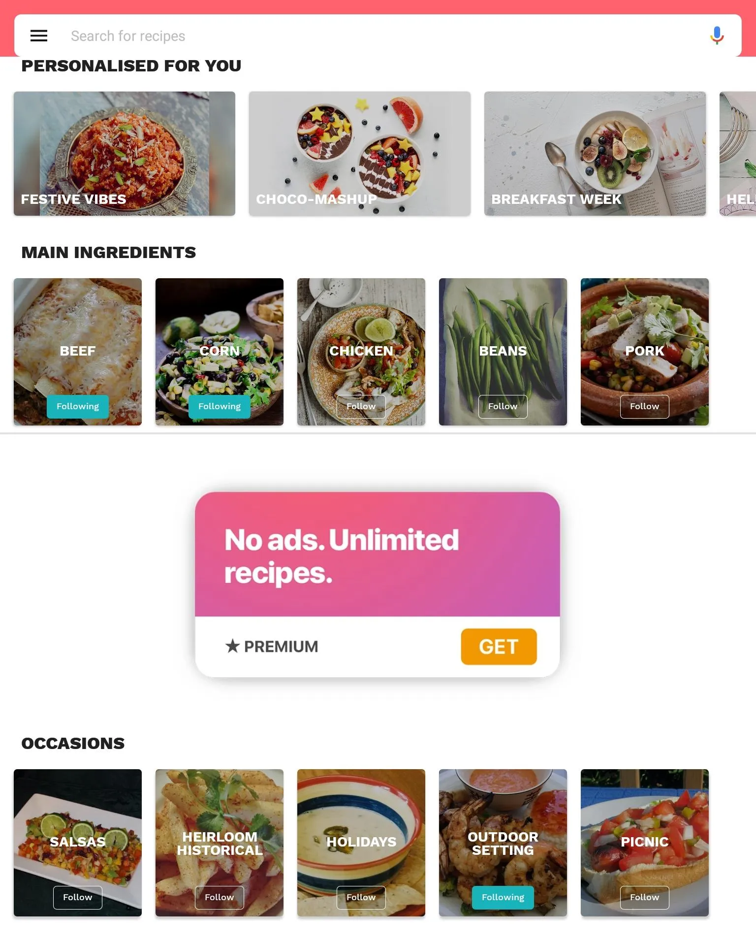 Mexican recipes cooking app | Indus Appstore | Screenshot