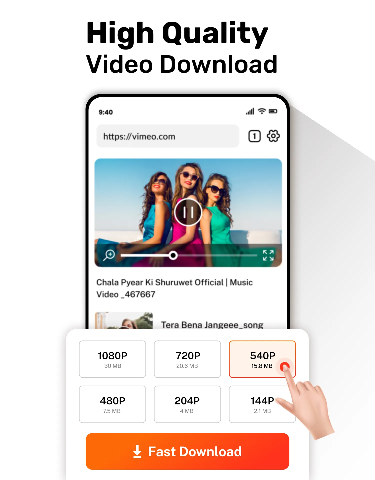 All Video Downloader & Player | Indus Appstore | Screenshot