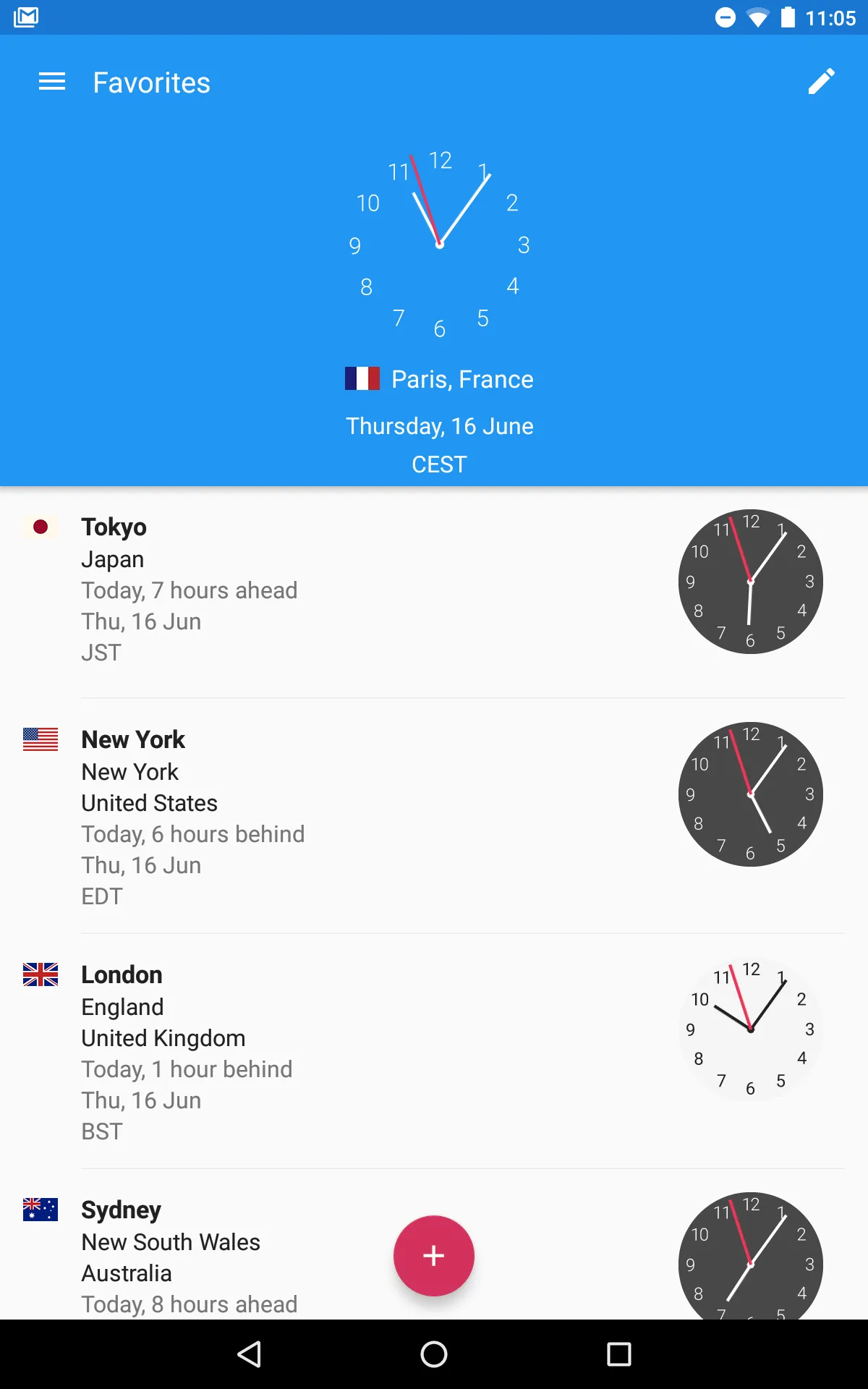 World Clock by timeanddate.com | Indus Appstore | Screenshot