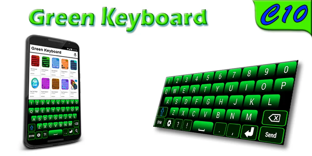 Green Keyboard | Indus Appstore | Screenshot