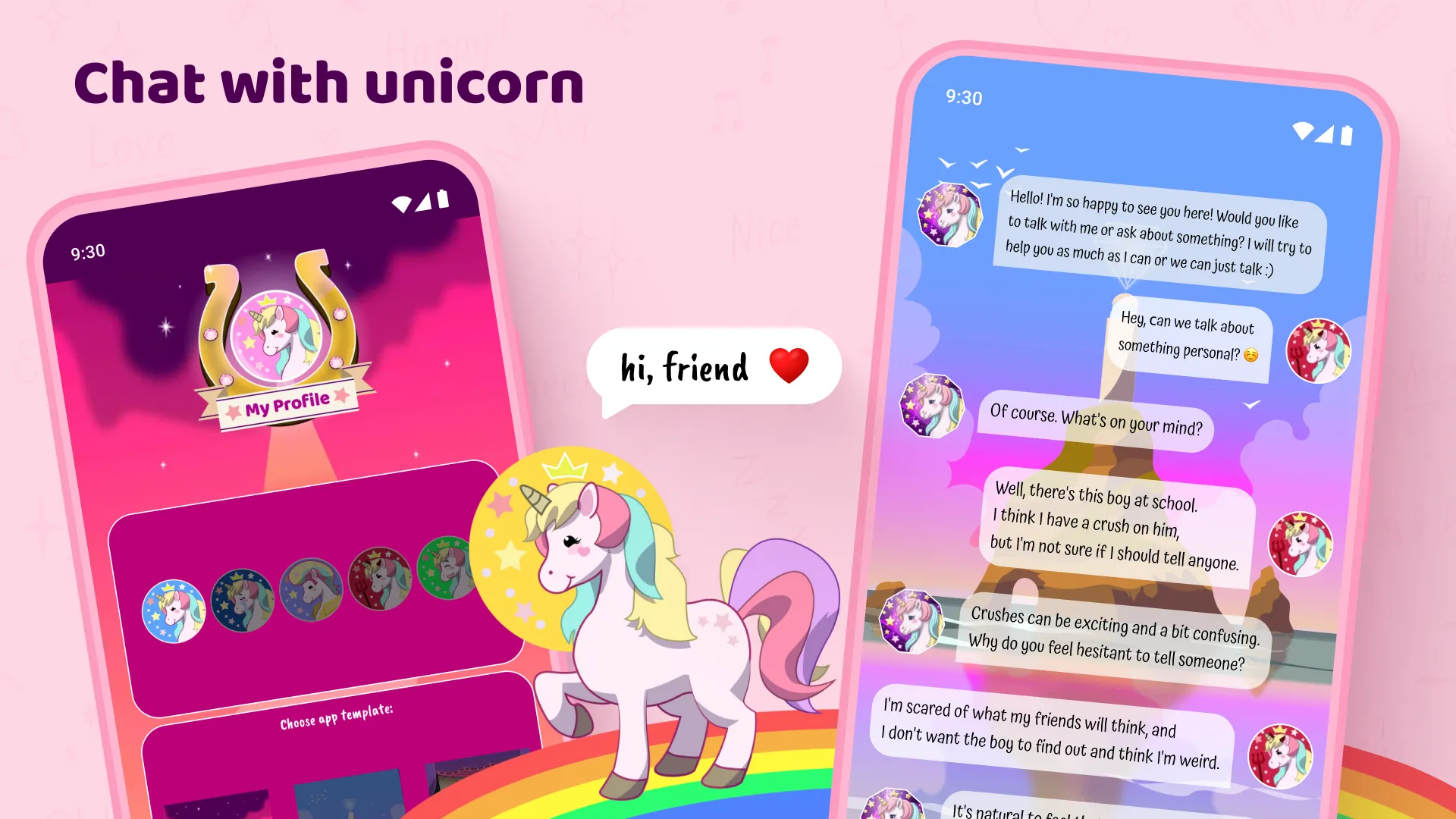 Talking Unicorn - Virtual Chat | Indus Appstore | Screenshot