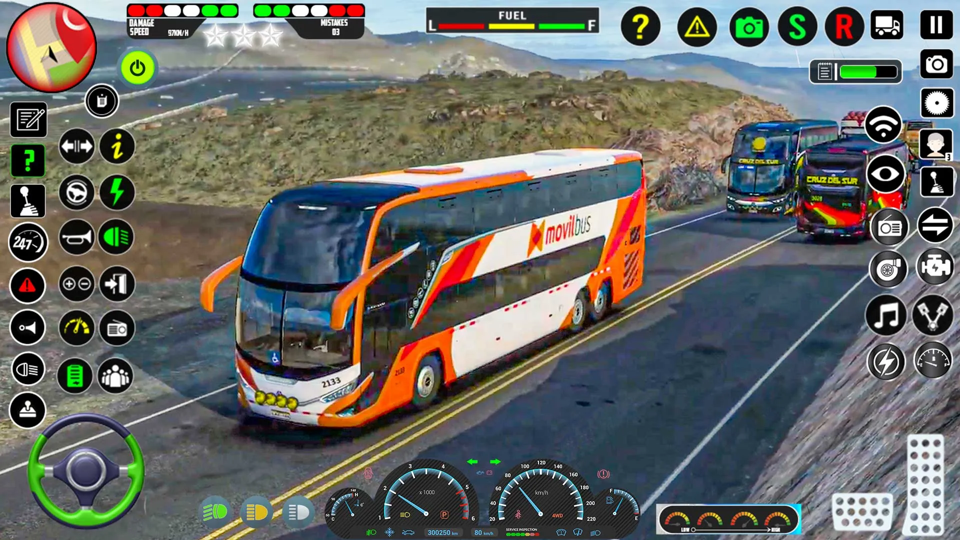 Coach Bus Driving 3D Bus Game | Indus Appstore | Screenshot