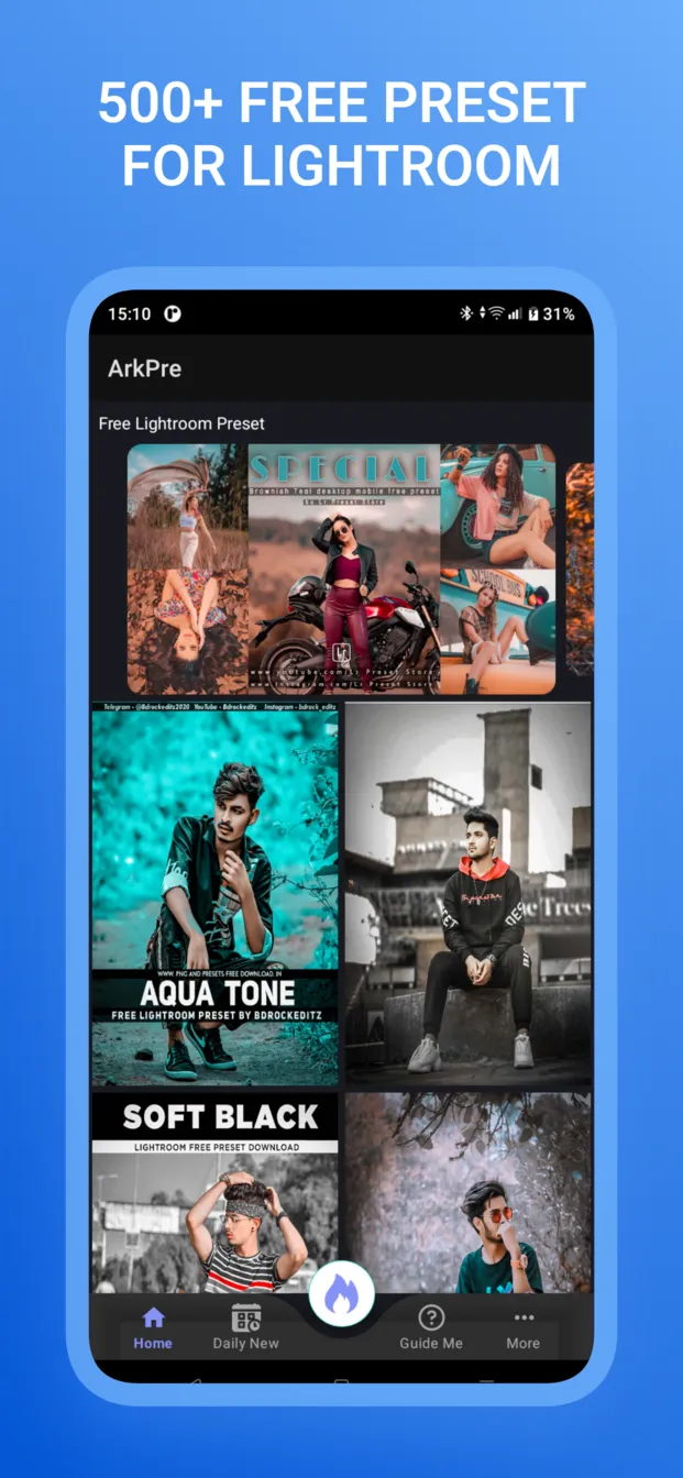 ArkPre: Preset for Lightroom | Indus Appstore | Screenshot