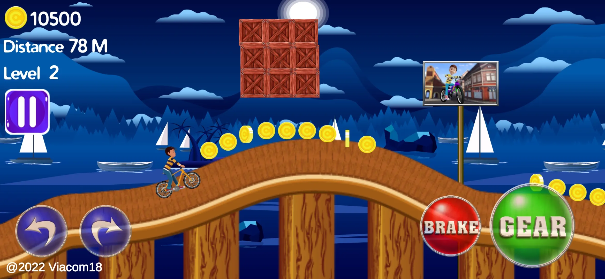 Rudra Offroad Bicycle Racer | Indus Appstore | Screenshot