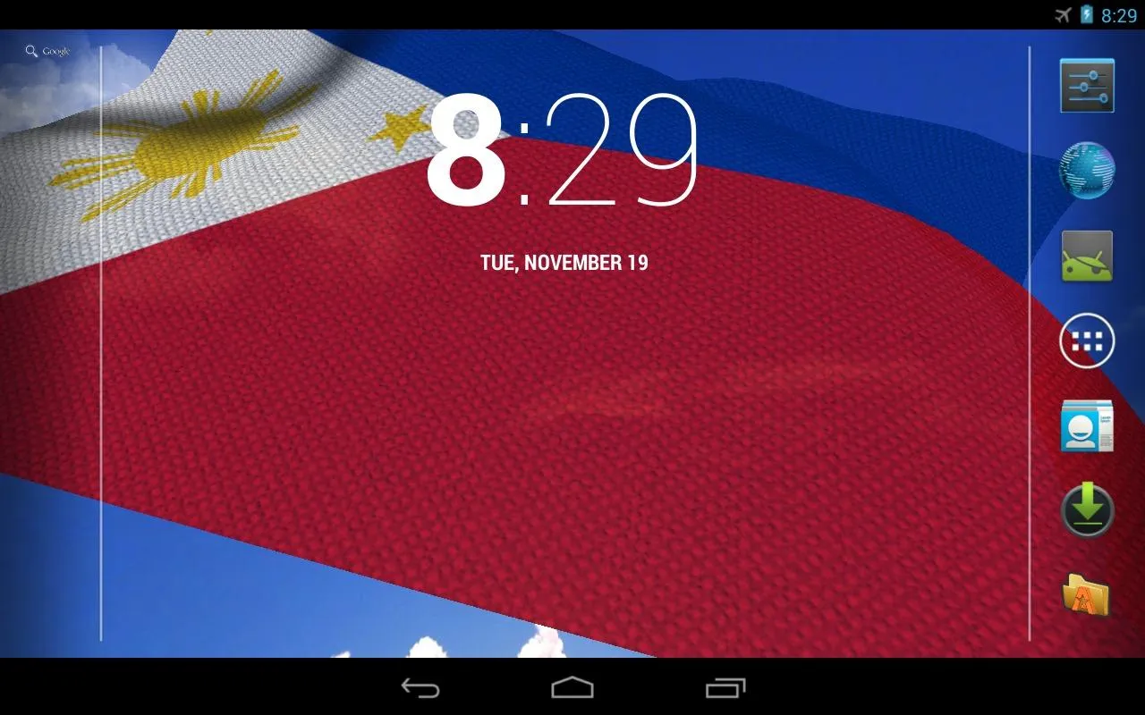 Philippines Flag Live Wall | Indus Appstore | Screenshot