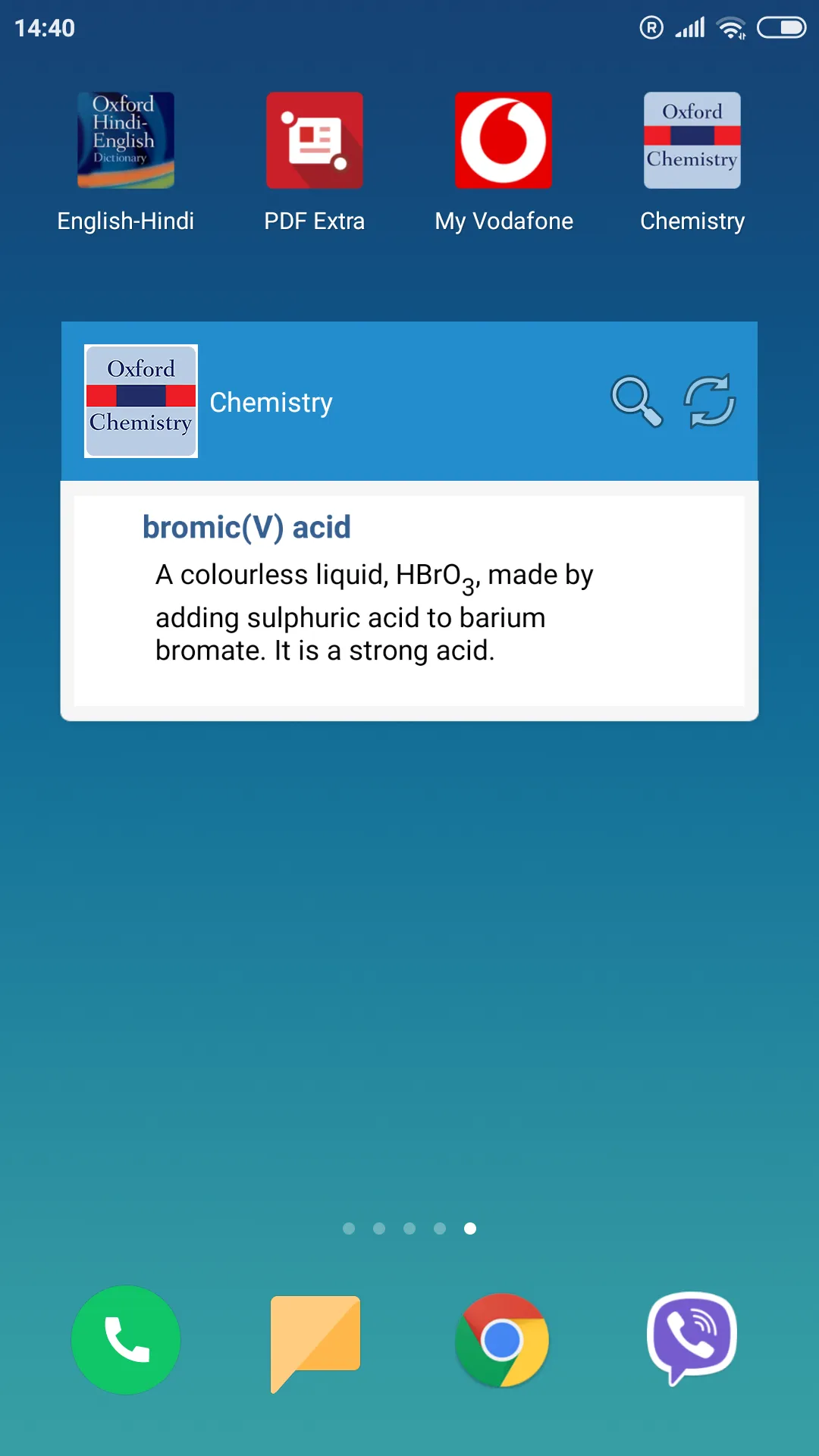 Oxford Dictionary of Chemistry | Indus Appstore | Screenshot