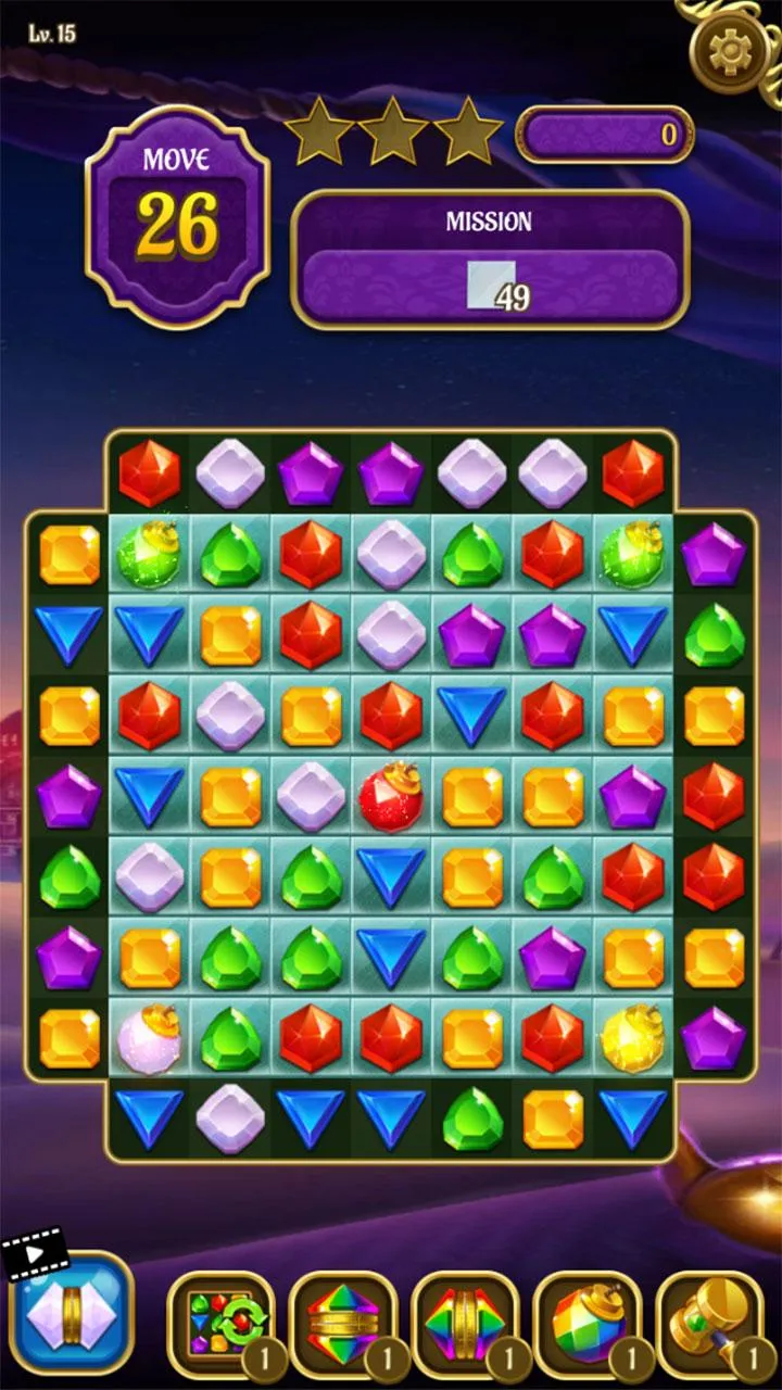 Magic Lamp - Match 3 Adventure | Indus Appstore | Screenshot