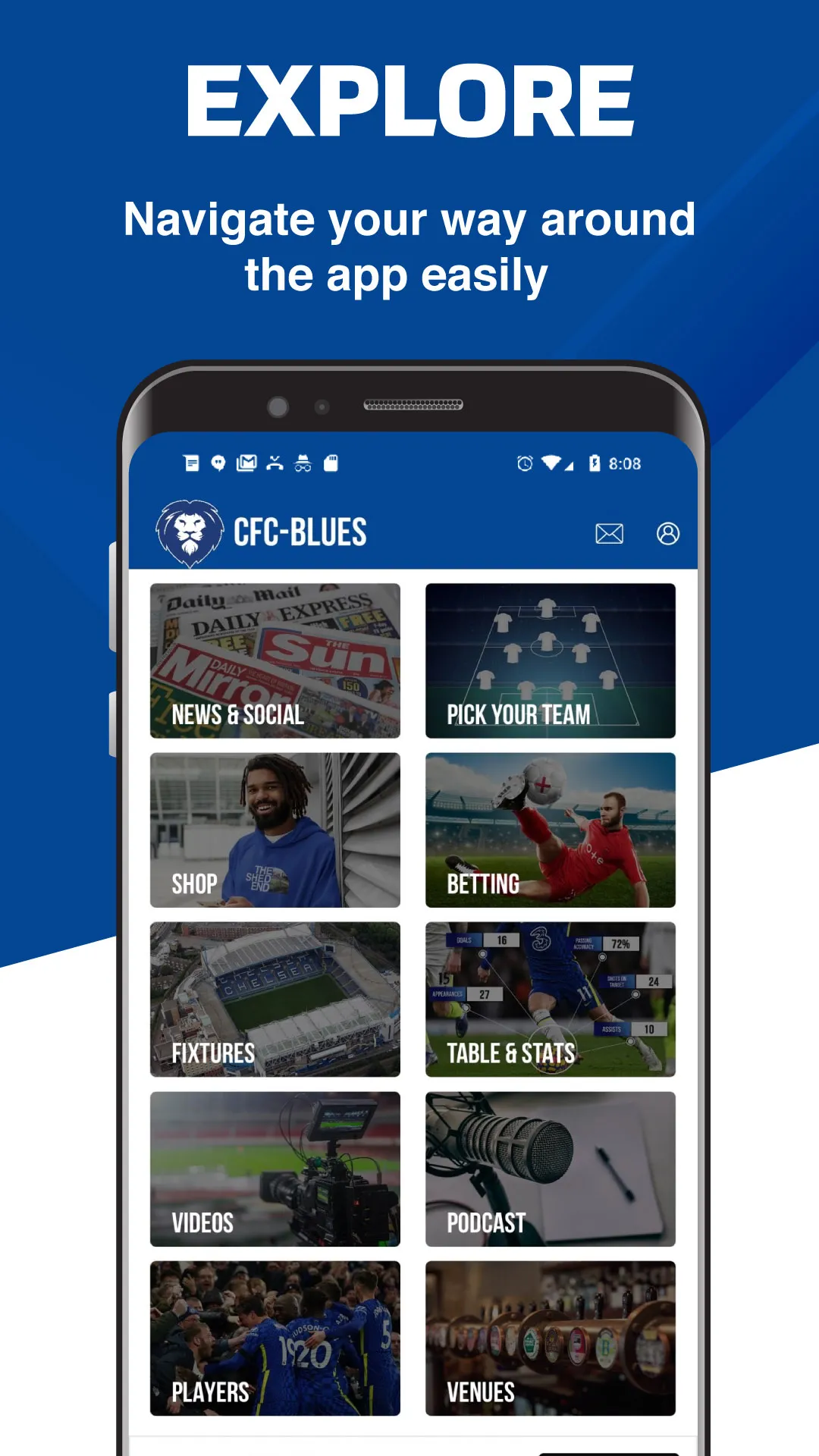 CFC-Blues - Live Scores & News | Indus Appstore | Screenshot