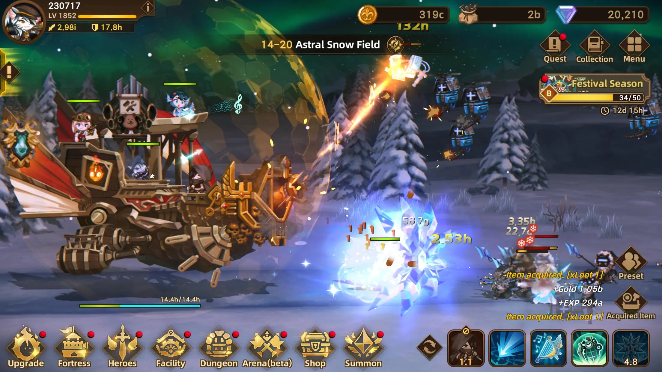 Fortress Saga: AFK RPG | Indus Appstore | Screenshot