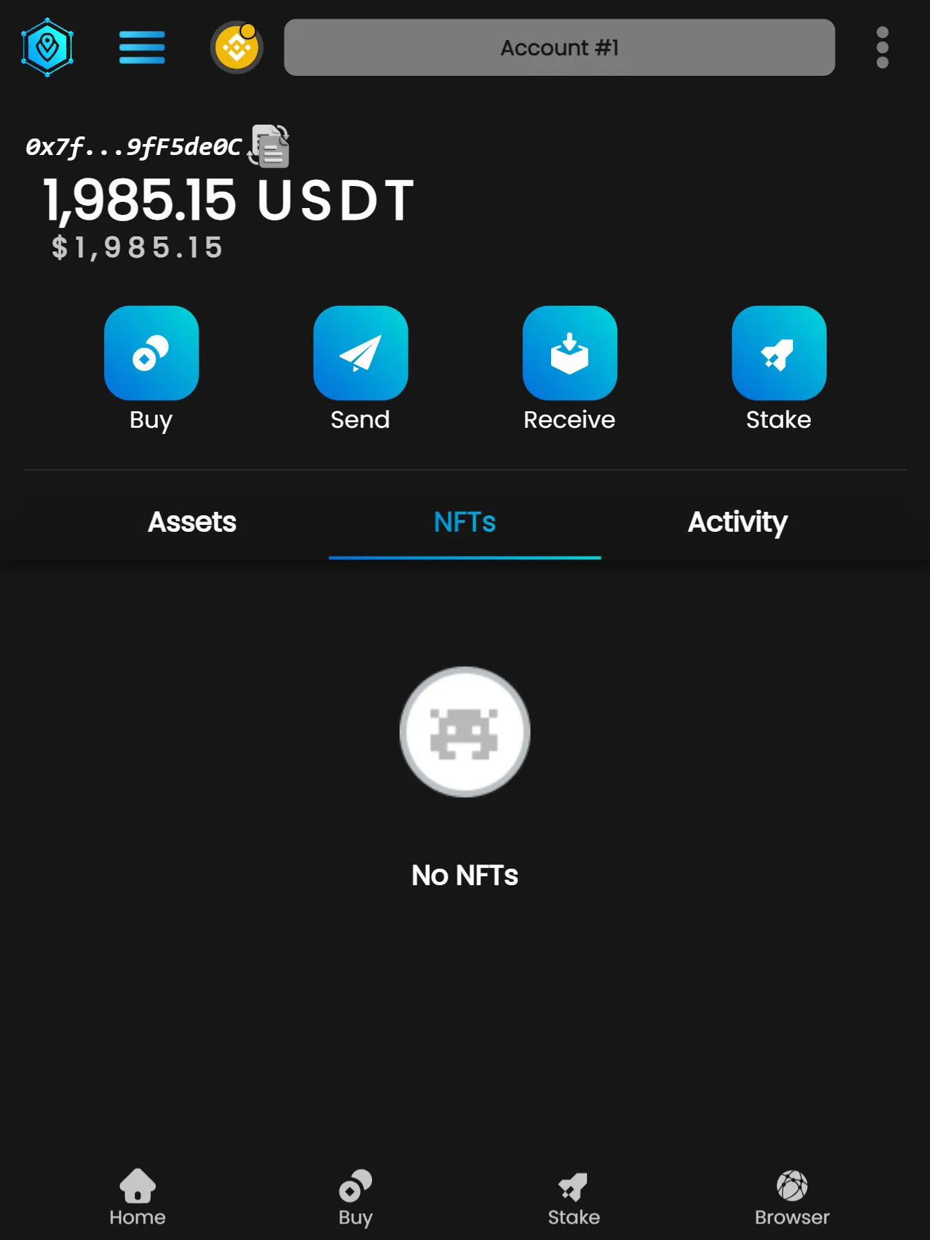 HOLD Wallet | Indus Appstore | Screenshot