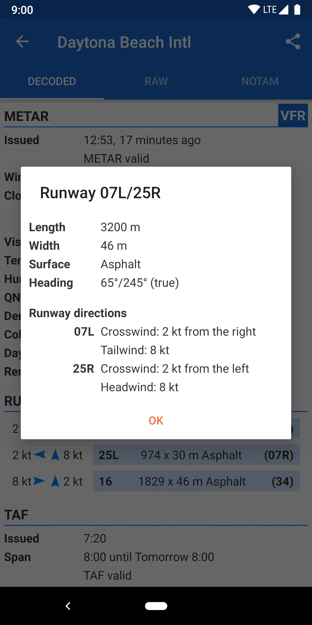 Avia Weather - METAR & TAF | Indus Appstore | Screenshot