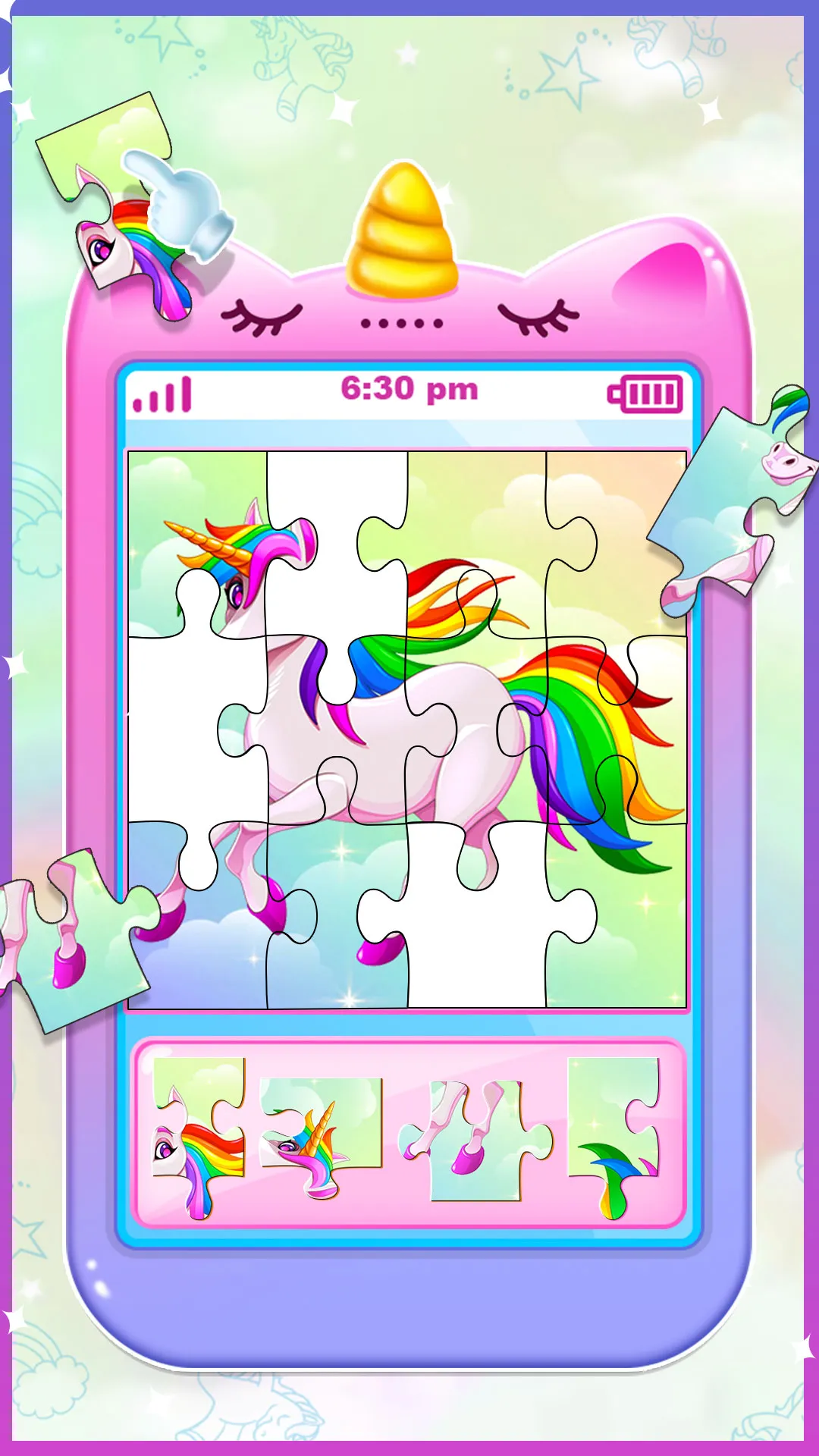 Unicorn baby phone for toddler | Indus Appstore | Screenshot