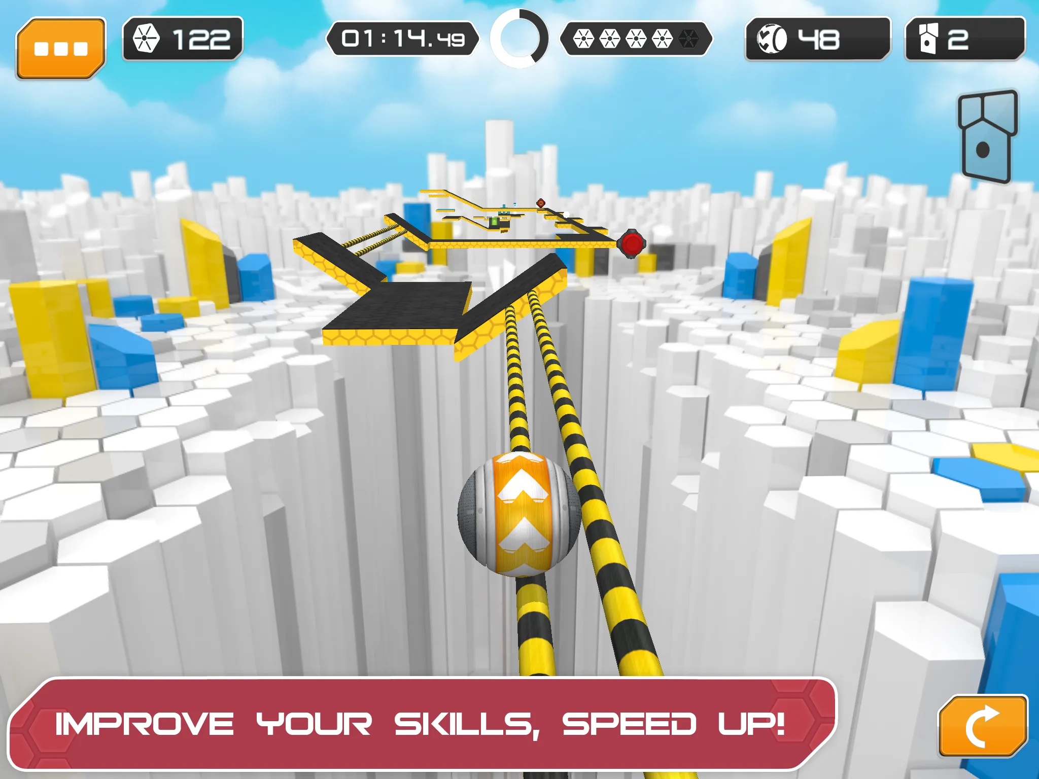 GyroSphere Trials | Indus Appstore | Screenshot