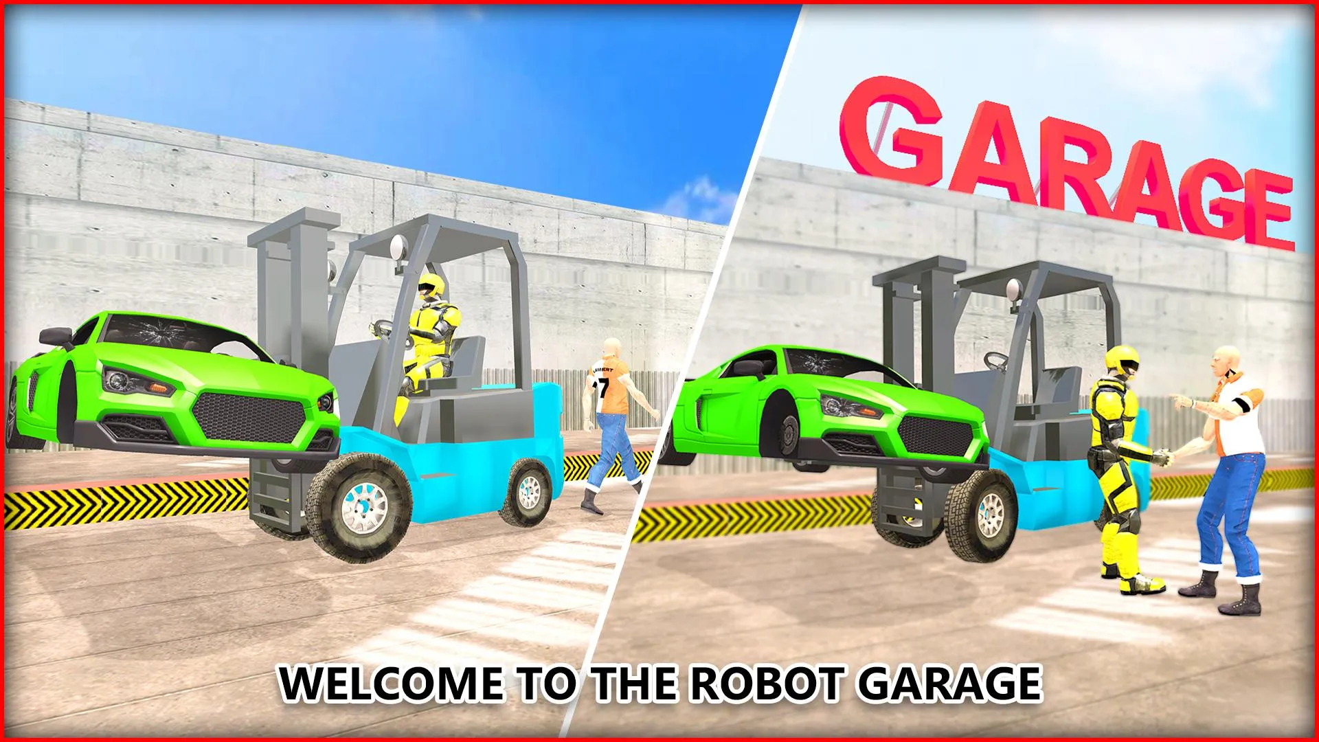 Robot Car Mechanic Workshop Ga | Indus Appstore | Screenshot