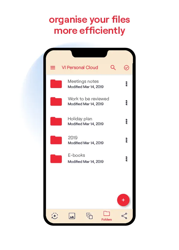 Vi Business Personal Cloud | Indus Appstore | Screenshot