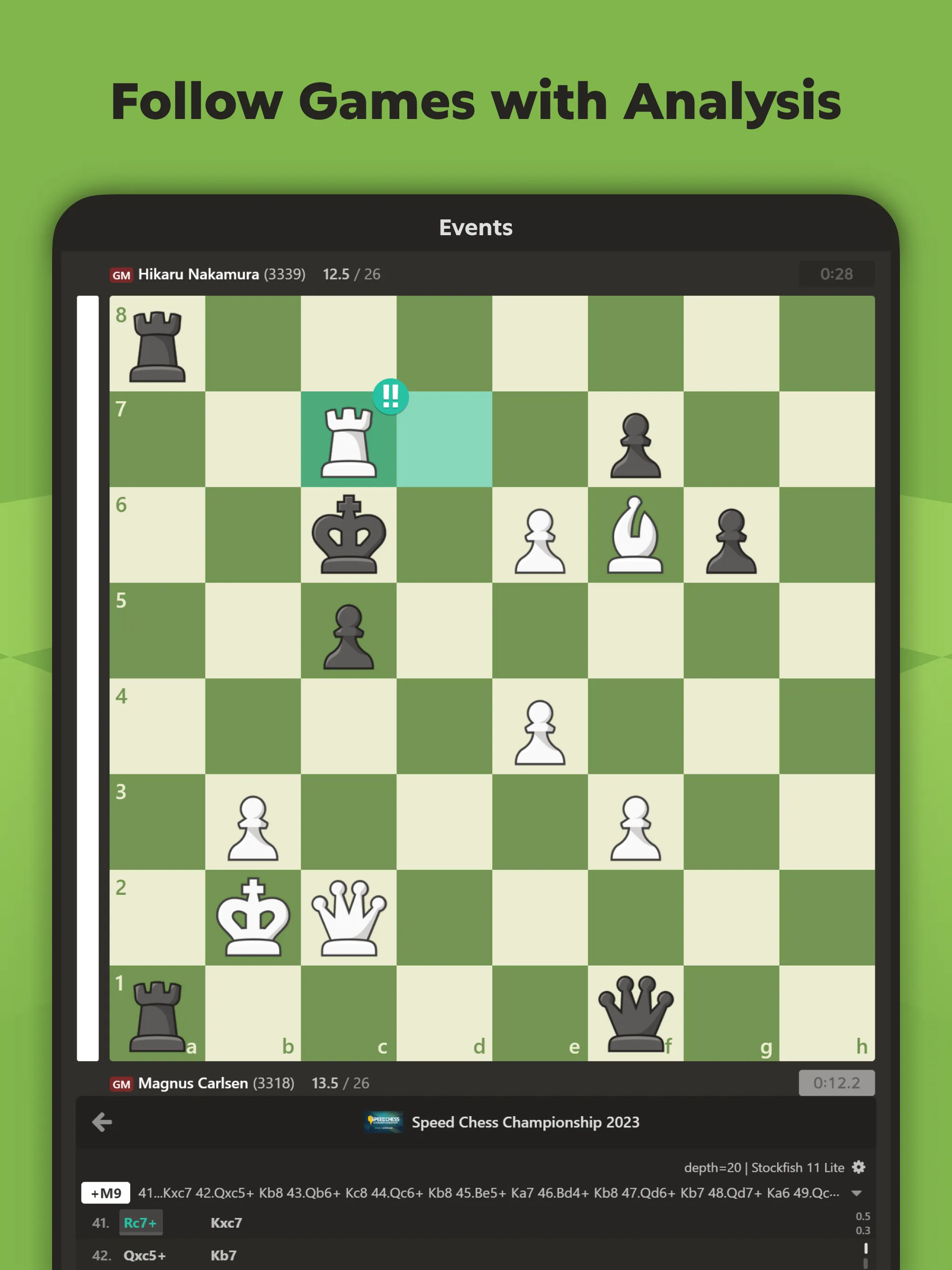 Chess Events: Games & Results | Indus Appstore | Screenshot