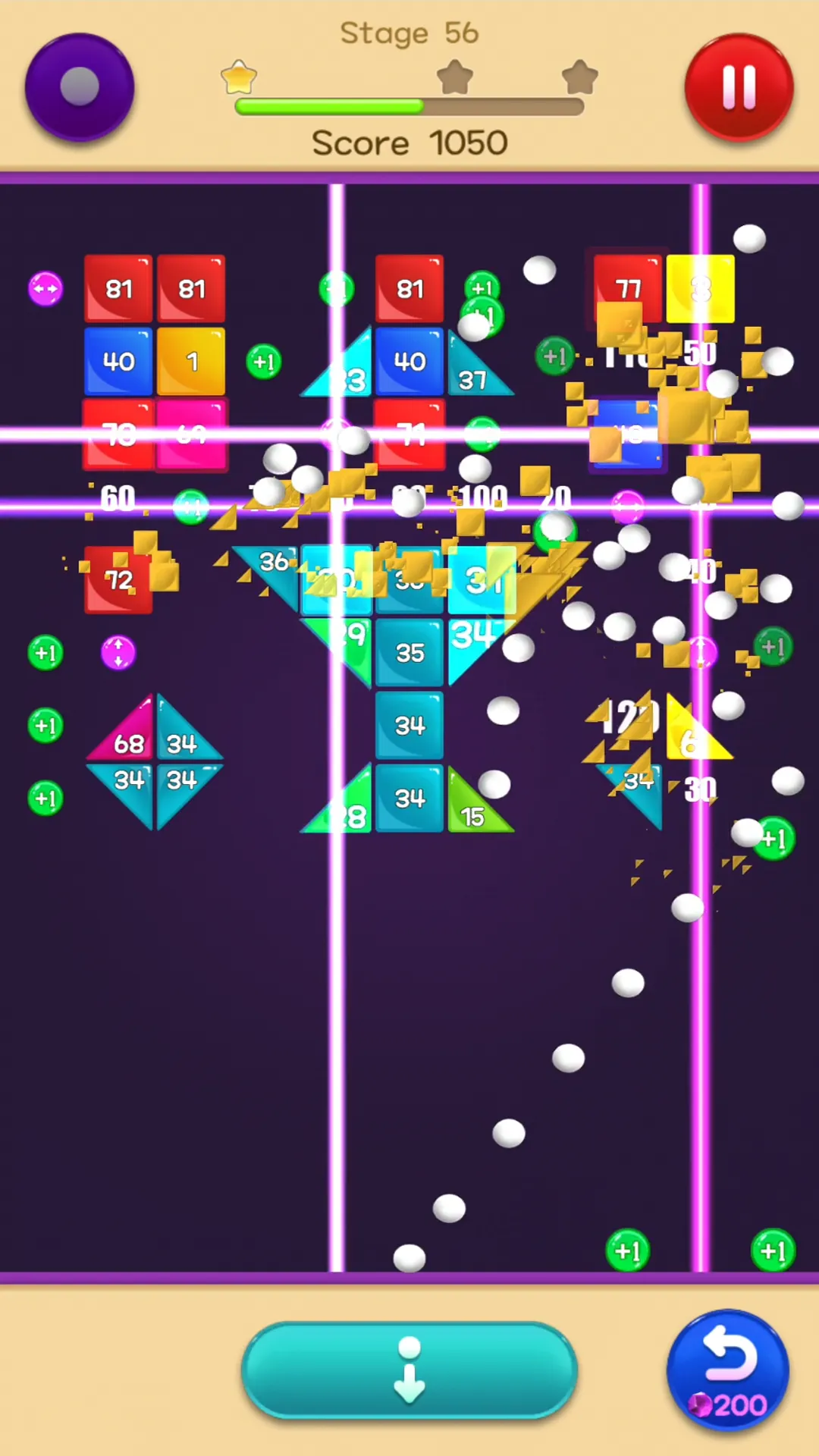 Jewel Bricks Breaker | Indus Appstore | Screenshot