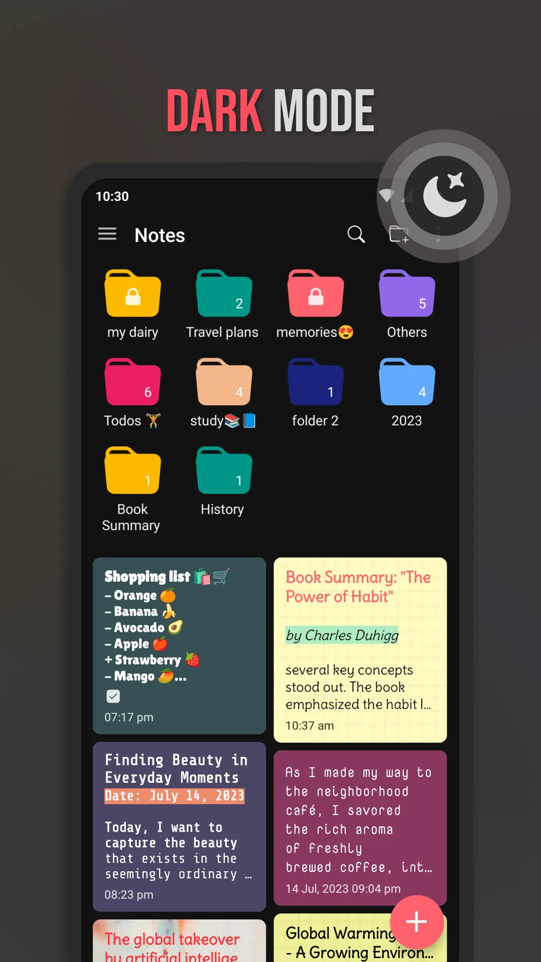 Notes : Color Folders & Lists | Indus Appstore | Screenshot