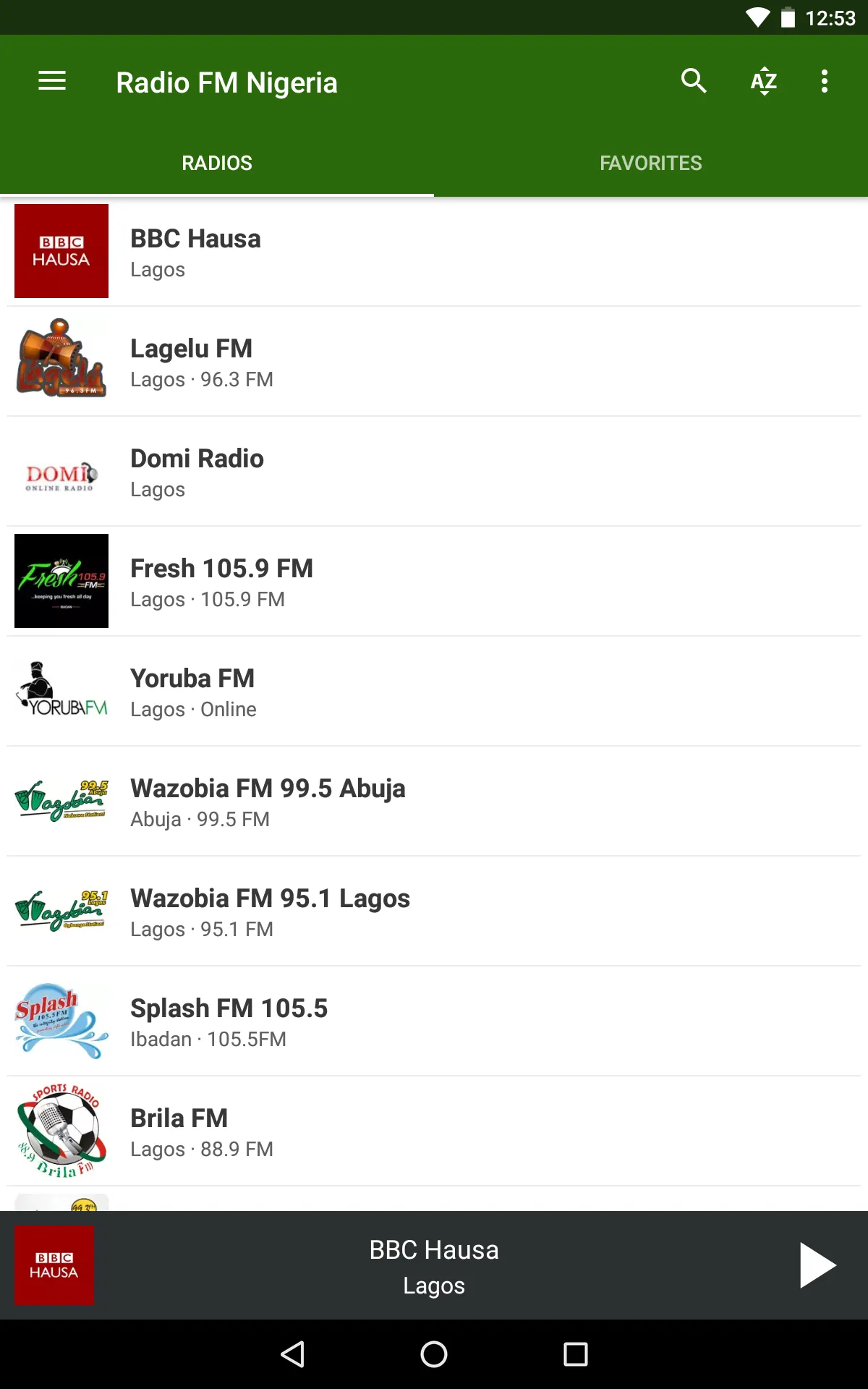 Radio FM Nigeria | Indus Appstore | Screenshot