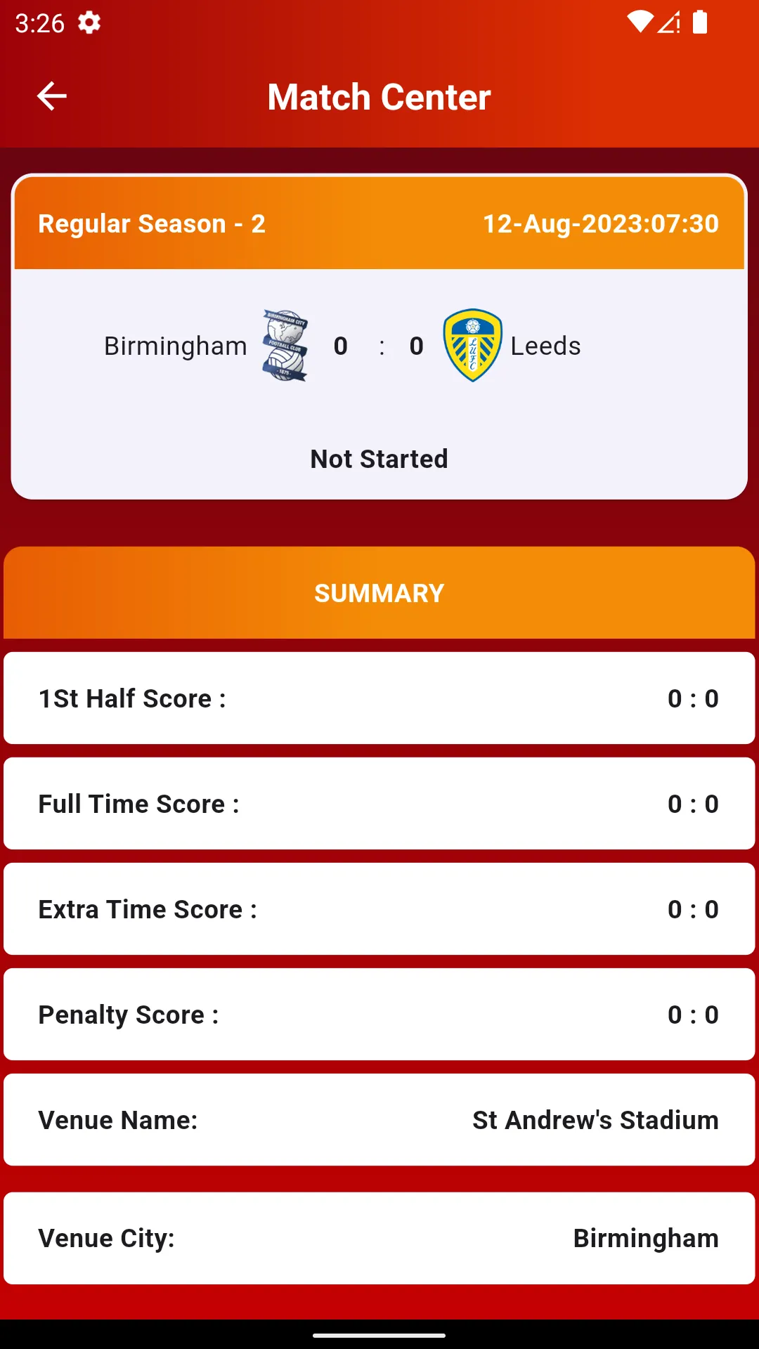 Championship Of EN Football | Indus Appstore | Screenshot