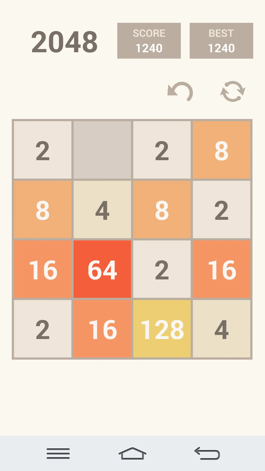 2048 | Indus Appstore | Screenshot