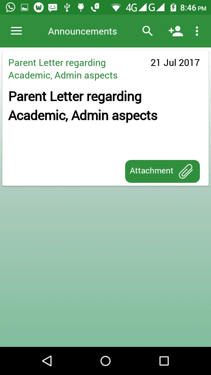 Meluha Parent Portal | Indus Appstore | Screenshot