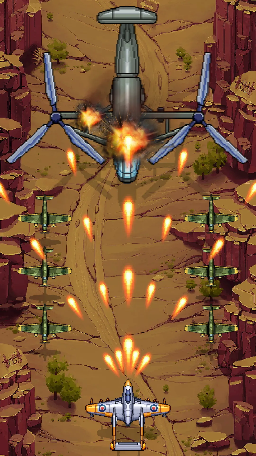 1940 - Arcade Shooting Game | Indus Appstore | Screenshot