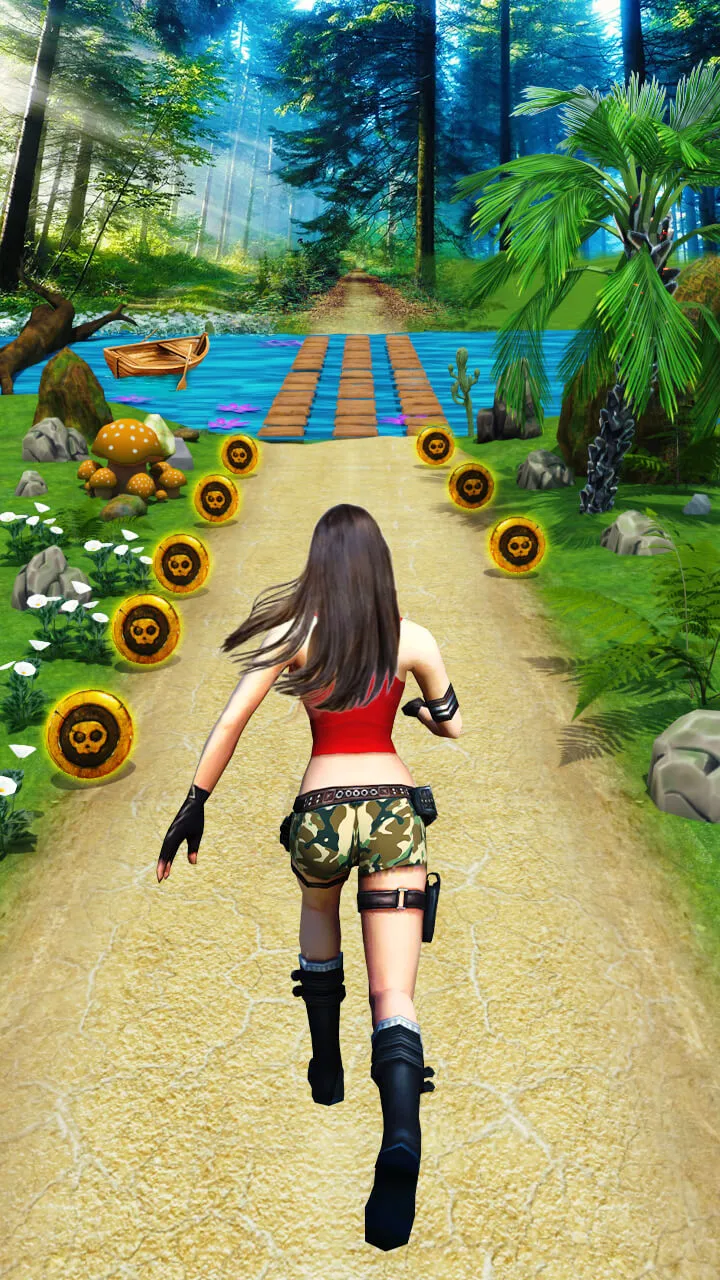 Runner Survival Lost Temple 3d | Indus Appstore | Screenshot