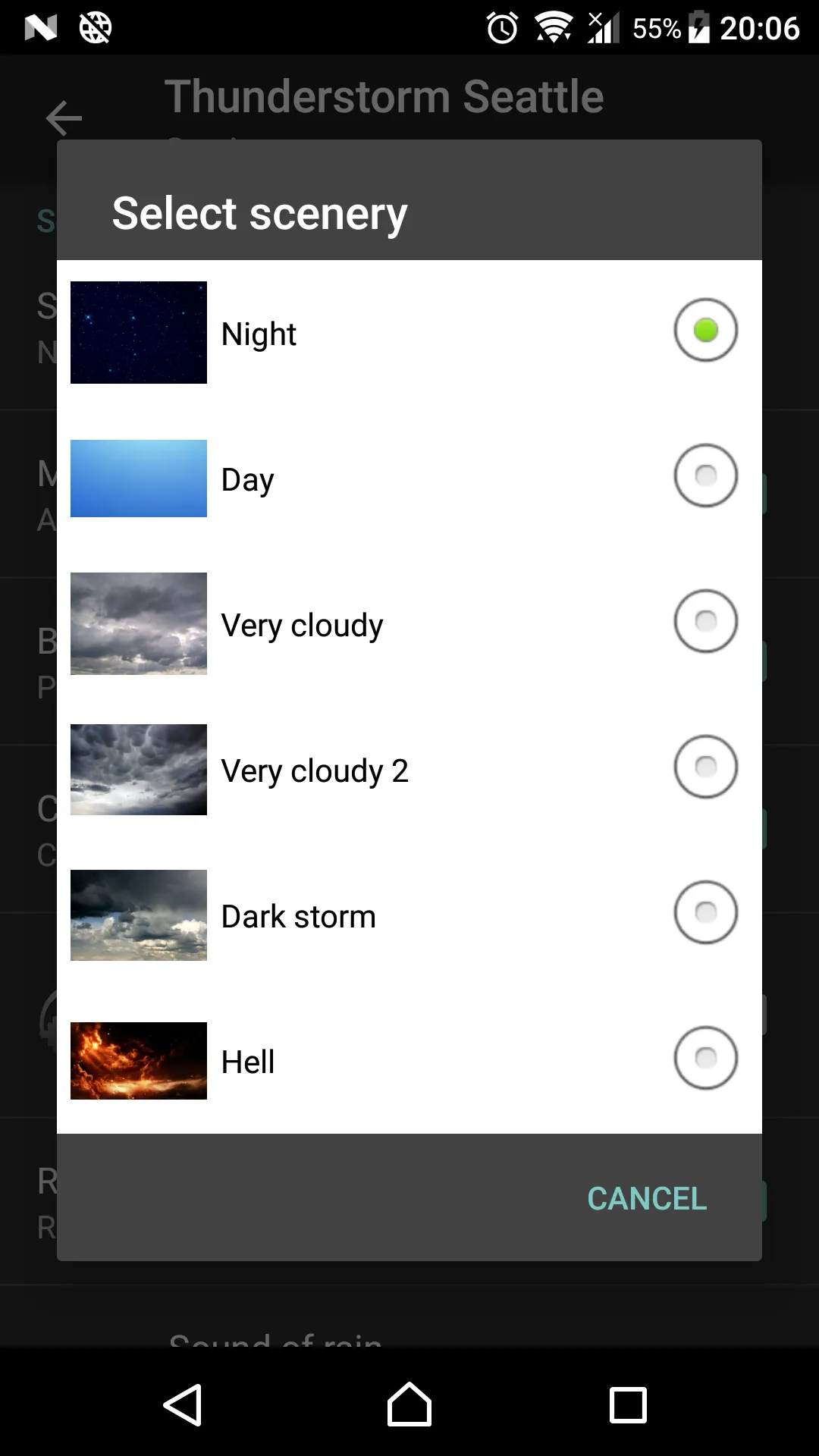 Thunderstorm Seattle - LWP | Indus Appstore | Screenshot